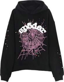 Men's Hip Hop Oversized Letter Printed Harajuku Retro Big Size Hoodies Hoodie Long Sleeve And Pants Set Joint Set For Men And Women 2PC