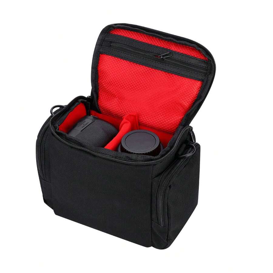 Estuche mediano Caden D11 para cámaras - Negro - Ver 1
