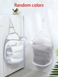 1/2/4pcs Foldable Wall-Mounted Laundry Hamper Clothes Dirty Laundry Hamper Hanging Laundry Hamper Suitable For Bathroom Bedroom