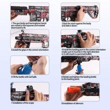 Pistolas de Gel Blaster Eléctricas - Juguete de Arma Automática para Batallas de Exteriores, Juego para Niños (Balas no Incluidas) - Multicolor - Ver 7