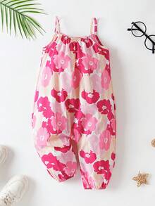 Baby Jumpsuit Newborn Crawling Suit Sleeveless Summer Baby Jumpsuit Pants