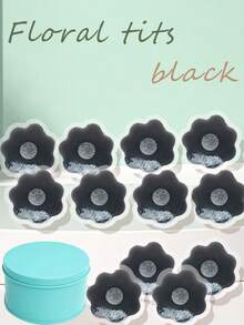 Pattern-Type Silicone Breast Stickers Lift Breast Stickers Women's Invisible Anti-Slip Breast Stickers Anti-Bulge Spot Breast Stickers Summer Thin Silicone Nipple Stickers - Multicolor - View 16