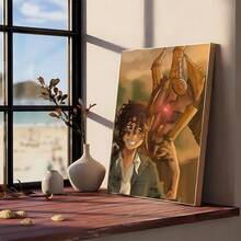 1 件现代卡通 P 珀西·杰克逊海报帆布画俱乐部酒吧纸质复古海报墙壁艺术画卧室书房贴纸无框架 - 彩色 - 查看 47