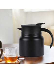 1pc Household Ceramic Vacuum-Sealed Tea Pot, Large Capacity For Old White Tea, Mandarin Peel, Pu'er Infusion