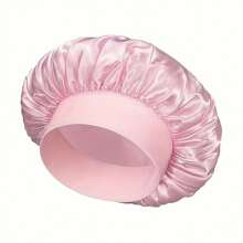 Silky Satin Sleep Bonnet For Women With Adjustable Bow Ties - Luxurious Hair Protection Cap For Curly/Natural Hair, Multi-Color Options, Soft Nighttime Hair Care Essential,Bonnet,Shower Cap,Hair Products And Accessories For Barber Salon Beauty Travel Essentials