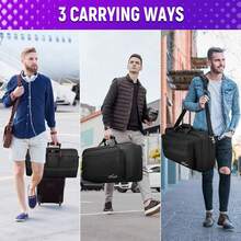 DJ Controller Case For DDJ-FLX4/ DJ 400/ DDJ-REV1, Padded DJ Controller Bag With 5 Pockets For Laptop, Cables, DJ Carrying Case With Adjustable Shoulder Strap, 21.5"X11.8"X2.5", All Black - 黑色 - 查看 6