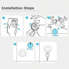Adhesive Hooks Heavy Duty Wall Hooks Waterproof Stainless Steel Hooks For Hanging Coat, Hat,Towel Robe Hook Rack Wall Mount- Bathroom And Bedroom - Multicolor - View 9