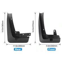 For BMW X3 G01 M Sport 2018-2021 Mud Flap Splash Guards Mudguards UK - Black - View 4
