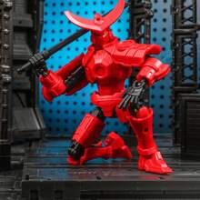 6pcs Completed MerryXD T13 Posable Action Figure, Dummy Nova Titan Lucky 13 3D Printed Articulated Movable Doll - Multicolor - View 3