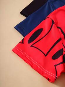 3pcs/Set Girls Printed Pajamas & Homewear Set - Multicolor - View 9