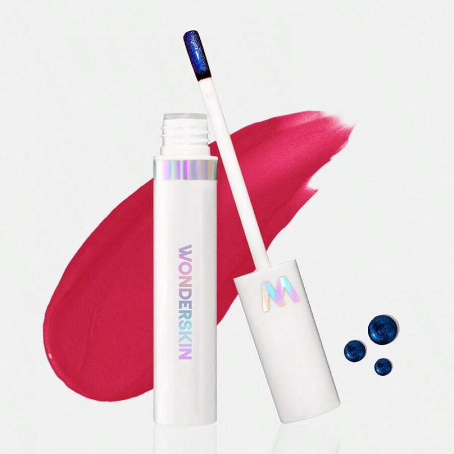 WONDER BLADING Lip Stain Masque - First Kiss (Cranberry) - View 1