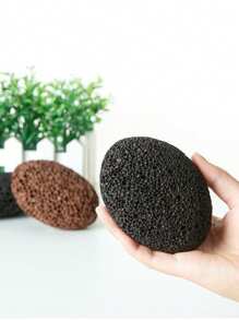 1/2 Peças Pedra-pomes Natural Esfoliante para os Pés - Ferramenta de Lixa de Pedra Vulcânica para Suavizar as Mãos e os Pés, Remove Rapidamente os Calos (Textura Assimétrica em Favo de Mel e Cor Aleatória)