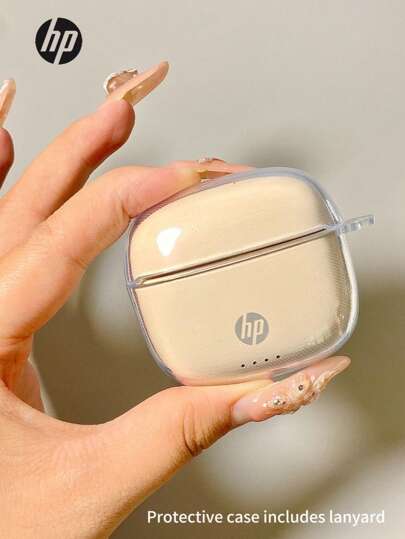 HP HP Wireless Earbuds With Case And Silicone Lanyard, 5.4 Wireless, Up To 30 Hours Playtime, Mini And Lightweight, Wireless Headphones With Mic, Compatible With IPhone Android, Gaming Headset And Speaker, Holiday Gift Christmas Present