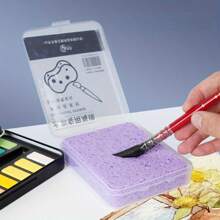 1pc Watercolor Painting Sponge Boxed Moisturizing Special Water Chalk Strong Water Absorption Sponge Tool Art Supplies