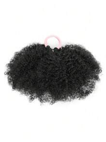 1pc Girls Cute Hair Bun Decorative Hair Scrunchie Accessory For Adding Volume