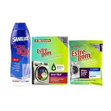 Arte Seducao 4-In-1 Box Cleaner + Stain-Resistant Wipe + Washing Machine Cleaner Laundry Cleaning Clothes Bathroom Glass Hygiene Stains Residues - Multicolor - View 3