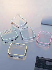 1 pezzo Custodia protettiva per Apple Watch S10 che brilla al buio, antigraffio, antiurto per 8/9/SE, Elegante copertura di orologio smart per 40mm/41mm/42mm/44mm/45mm/46mm/49mm