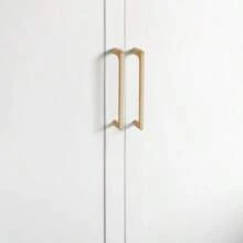 1 Pc Modern Simple Gold Cabinet Drawer Handle Nordic Shoes Cabinet Handle Wardrobe Door Single Hole Handle Furniture Hardware Accessories