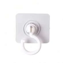 10pcs Rotatable Sticky Hooks For Wind Chimes, Plants And Ceiling Decor - No Drill Ceiling Hooks With Strong Adhesive Back To School