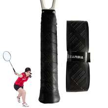 1 件装网球拍手柄外层胶带易缠绕吸汗替换装适用于户外操场健身房（110*2.6 厘米）