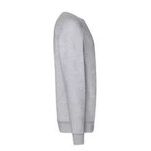 Fruit of the Loom Mens Lightweight Raglan Jumper (Heather Grey) - 灰色 - 查看 3