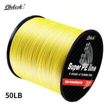 914m/1000yd 4-Strand Braided PE Fishing Line, Chelesh Brand, Multiple Colors And Strengths Available, Abrasion Resistant Fishing Line, Fishing Gift - Multicolor - View 18