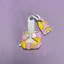 1 Set Cute Parrot Diaper Bag & Diaper Suit, Suitable For Parrot, Cockatiel, Pigeon - Washable & Reusable Protective Parrot Diaper Outfit, Small Pet Bird Set With Random Print