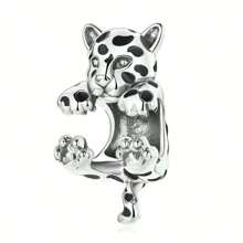 1 pièce Série animale, bracelet de perles Koala & Léopard & Chat & Lapin & Éléphant & Chien & Mouton & Ours & Licorne pour DIY de collier et accessoires de bijoux