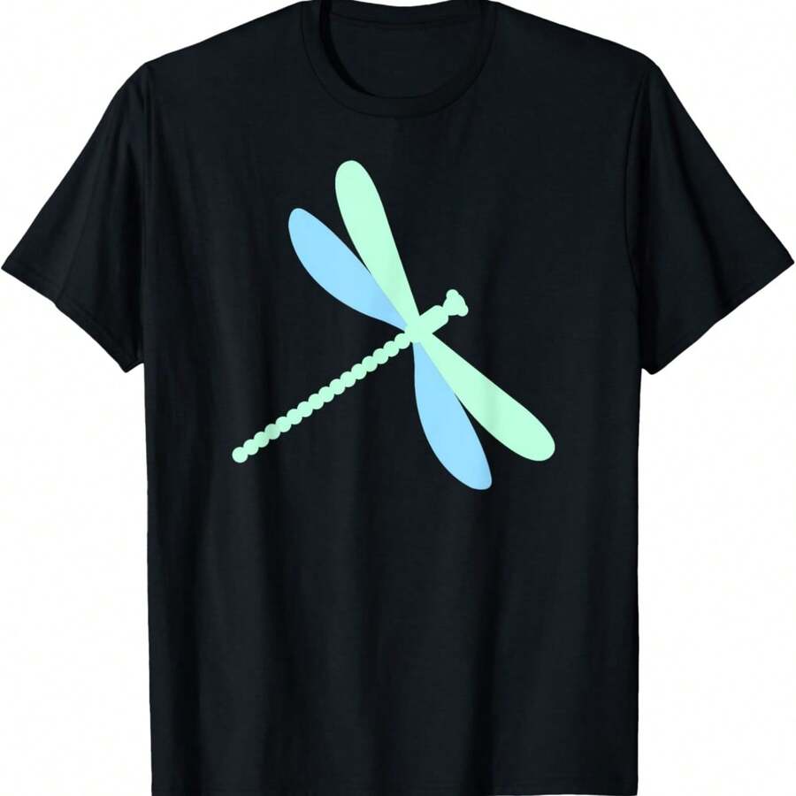 Green H Is For Hustle Green Graphic T-Shirt.Jpg - 黑色 - 查看 1
