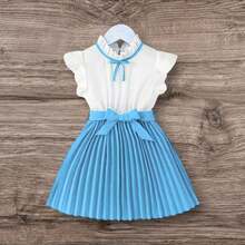 Elegant Princess Dress For Children And Youth - Blue - View 1