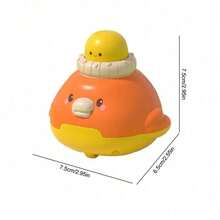 2pcs Cartoon Pull Back Toys Chicken Style Push Car Toy For Kid Pressing Inertia Car Toy With Color Cognition Gift For Kid Birthday - Multicolor - View 2