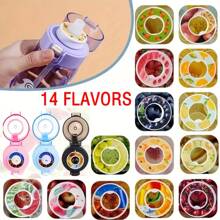 2/4/8Pcs Flavour Pod Pack,Air Water Bottle Flavour Pods Fruit Taste Pods Water Bottles Cup Accessories For Air Water Bottle Starter Set 0 Sugar 0 Calorie Flavored (Not Include Bottle)