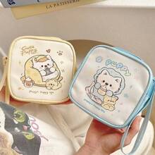 1pc Sanitary Napkins Sanitary Pad Storage Student Aunt Portable Cute Girl Bag Carry-On Large Capacity Storage Bag