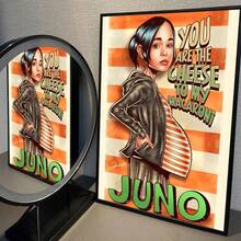 1pc Pop Juno Comedy Drama Film Posters Coffee House Bar Room Wall Arts Decor No Frame - Multicolor - View 10