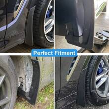 For BMW X3 G01 M Sport 2018-2021 Mud Flap Splash Guards Mudguards UK - Black - View 2