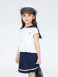 Annil Ropa de punto para niñas y niños en verano
