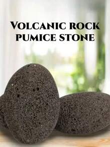 1/2 Peças Pedra-pomes Natural Esfoliante para os Pés - Ferramenta de Lixa de Pedra Vulcânica para Suavizar as Mãos e os Pés, Remove Rapidamente os Calos (Textura Assimétrica em Favo de Mel e Cor Aleatória)