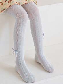 3 perechi de dresuri transpirabili pentru fete, colanți drăguți pentru copii mici, ciorapi plasă anti-țânțari, vară