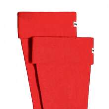 HUNTER Fleece Tall - Boot Sock - Red - View 3