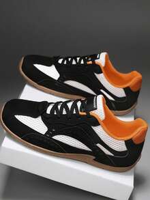 Men's Fashionable Casual Versatile Breathable Athletic Sneakers, Suitable For All Seasons