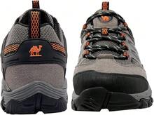 CAMEL CROWN Men's Breathable Non-Slip Lightweight Low-Top Hiking Shoes, Suitable For Outdoor Trekking, Hiking And Walking - Grey - View 6
