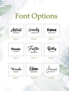 Customized Canvas Tote Bag, Customized Bags, Personalized Tote Bag, Personalized Gift, Customized Name - White - View 8