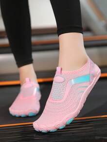 Unisex Quick Dry Water Shoes, Suitable For Swimming, Beach, Diving, Hiking, Sailing, Barefoot, Surfing, Swimming Pool, Fishing, Kayaking - Pink - View 9