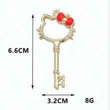 Sanrio New Kitty Cat Macaron Color Pendant Accessories, DIY For Earrings, Phone Chains, Necklaces