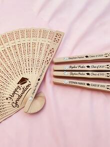 Personalized Graduation Fans Bachelor's Degree Graduation Gift Custom Nursing Graduation Favors Gift For 2025 Graduates Graduation Presents - Multicolor - View 5