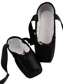 Daydance (Recommend Ordering One Size Up) Women's Ballet Shoes, Adult Ballet Pointe Shoes, Professional Dance Shoes, Satin Dance Shoes, Athletic Shoes (Runs Small, Recommend Ordering One Size Up) - Black - View 4