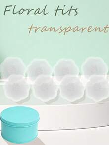 Pattern-Type Silicone Breast Stickers Lift Breast Stickers Women's Invisible Anti-Slip Breast Stickers Anti-Bulge Spot Breast Stickers Summer Thin Silicone Nipple Stickers - Multicolor - View 23