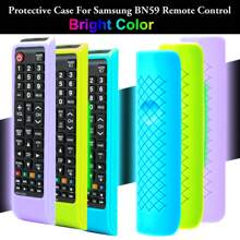 Étui en silicone compatible avec la télécommande TV, s'adapte aux modèles BN59-01199F, BN59-01301A, BN59-01315A, luminescent dans le noir, léger, antichoc et antidérapant, compatible avec la télécommande Smart TV, plusieurs couleurs disponibles