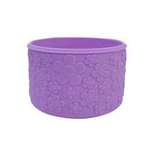 1 pieza Manga de silicona de 7,5 cm para el fondo de botas, manga de taza de silicona para flores, cubierta antideslizante para el fondo de la botella, accesorio para taza