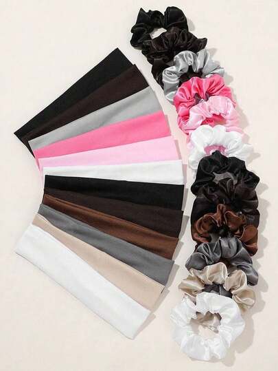 12件套简约休闲女士纯色发饰，包含发带和头带，适合日常生活、运动、瑜伽、万圣节装饰、圣诞节装饰、秋季、旅行、美发、女士配饰、发饰、美发工具、美发用品、美妆用品、礼物、旅行、女士礼物、美发用品、圣诞袜填充物、圣诞袜填充物、女士圣诞袜填充物、圣诞礼物、礼物、圣诞袜填充物、女士礼物、礼物、圣诞礼物、成人圣诞袜填充物、成人圣诞袜填充物、美发用品、女士配饰、圣诞袜填充物、成人发饰、圣诞发饰、女士礼物创意、美妆圣诞袜填充物，送给女性的圣诞礼物